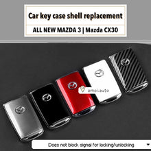 Load image into Gallery viewer, Coloured Key Case Shell Replacement for Mazda 3 2019+ and Mazda CX-30