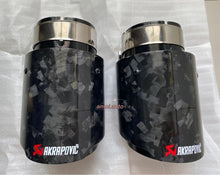 Load image into Gallery viewer, Akrapovic Design Black Carbon Exhaust Tip Cover for Mazda 3 2019+ And Mazda CX-30