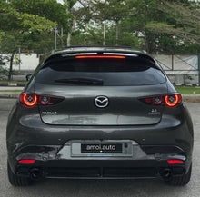 Load image into Gallery viewer, Akrapovic Design Black Carbon Exhaust Tip Cover for Mazda 3 2019+ And Mazda CX-30