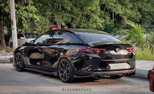 Load image into Gallery viewer, Akrapovic Design Black Carbon Exhaust Tip Cover for Mazda 3 2019+ And Mazda CX-30